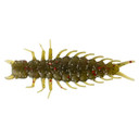 Great Lakes Finesse Juicy Hellgrammite, 8 Pack - Green Pumpkin Red Flake