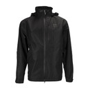 Rogers Sporting Goods Storm Stopper Rain Shell Front Image in Black