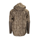 back image of Storm Stopper Rain Shell in Mossy Oak Bottomland.