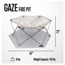 ALPS OutdoorZ Gaze Fire Pit Specs Image