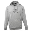 DUX Americana Midweight Hoodie Front Image in Grey