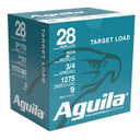 Aguila 28 Gauge 2 3/4" 3/4oz 1275FPS Shot Size No. 9 Game Load Product Box Image