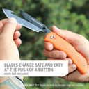 Outdoor Edge 3.5" Drop-Point Replacement Blade Changing Image