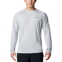 Columbia PFG Solar Stream Long-Sleeve Shirt Image in Cool Grey