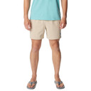 Columbia PFG Terminal Roamer Stretch Shorts Front Image in Ancient Fossil