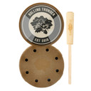 Image of the Rolling Thunder CORE Glass Pot Call with Two-Piece Striker