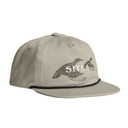 Sitka Rising Teal Unstructured Snapback Hat Front Image