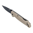 SOG Adventurer LB 3.5" Blade 5CR15MOV Folding Knife - FDE/Black