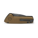 Buck Knives Mini Deploy Auto Knife Folded Image in Burnt Bronze