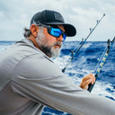 Costa King Tide 8 580 Glass Polarized Sunglasses Model Image