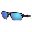 Oakley Flak 2.0 XL Sunglasses - PRIZM Sapphire Polarized Polished Black