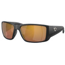 Costa Del Mar Blackfin Pro Sunglasses - Matte Black Gold Mirror 580G