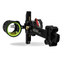 HHA Sports Nytrx Pro X3 3 Pin 4"-5" Dovetail Mount Archery Sight Left Side Image