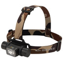 Drake Waterfowl EVO1000 Lumen Camo Headlamp Image in Old School