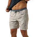 Burlebo 7" Athletic Shorts with Liner Main Image in Drifter Camo