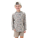 Burlebo Youth Performance Camo Hoodie Image in Classic Deer Camo