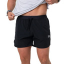 Burlebo Running/Training Shorts Front Image in Black