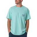 Burlebo Lake Weekend T-Shirt Front Image in Island Reef