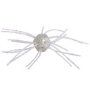 Strike King Tumbleweed Salted Soft Bait, 4 Pack pearl flash image