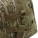 Drake Waterfowl Throwback80 Duffle Bag Buckle Image in Mossy Oak Original Bottomland