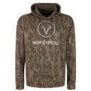 Drake Waterfowl Non Typical Performance Hoodie with Agion Active X2 Image in Mossy Oak Bottomland