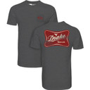 Drake Waterfowl The Drake Life Short Sleeve T-Shirt Back Image in Graphite Heather