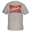 Drake Waterfowl The Drake Life Short Sleeve T-Shirt Back Image in Wind Chime.