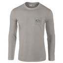 Drake Waterfowl What the Duck Long Sleeve T-Shirt Front Image in Wind Chime