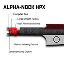 TenPoint CenterPunch HPX 20" with Alpha-Nock HPX, 6 Pack image