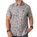 Burlebo Performance Button Up - Classic Deer Camo image