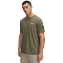 Front Image of the Under Armour Freedom Flag T-Shirt.