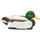 Right side image of the Avian-X Fully Flocked Topflight Mallard Drake.