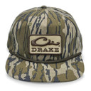 Drake X Lost Hat Goat Rope Cap image in Mossy Oak Original Bottomland