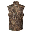 Banded Windshear Softshell Vest Back Image in Realtree Max 7