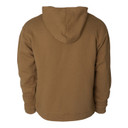 Banded Benchmark Hoodie Back Image in Prairie