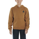 Carhartt Youth Long-Sleeve Graphic Sweatshirt image in Carhartt Brown