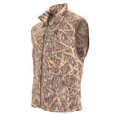 Side image of Rogers Gear Camo Fleece Vest.