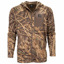 Image of Rogers Elite Full Zip Heavy Grid Hoodie in Mossy Oak Original Shadow Grass