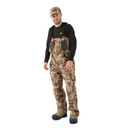 First Lite LZ Waterproof Breathable Waterfowl Bib Front Model Image