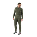 First Lite Women's Furnace Long Jane Front Model Image
