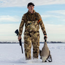 First Lite Refuge Hunting Bib In-the-Field Image