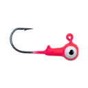 Image of Rogers Ball Head Jigs 1/16oz in Pink - White Eye