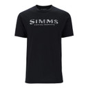 Simms Shroud Fill Logo T-Shirt Front Image