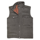 Dakota Grizzly Mountain Peak Vest Image in Bark