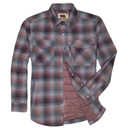Dakota Grizzly Pinewood Flannel Shirt Jac Image in Brick