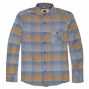 Dakota Grizzly Rustic Trail Brushed Flannel Shirt Image in Vista