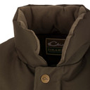 Drake Waterfowl Throwback80 Featherless Puffer Jacket Fleece Collar Image