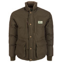 Drake Waterfowl Throwback80 Featherless Puffer Jacket Image in Green Timber