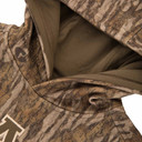 Drake Waterfowl Youth Performance Mossy Oak Hoodie Hood Image