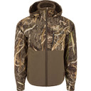 Drake Waterfowl LST BMF Eqwader Full Zip Jacket Image in Mossy Oak Habitat